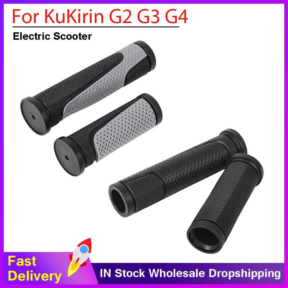 Universal Rubber Handlebar Grips Non-Slip Handle For KuKirin G2 G3 G4 Electric Scooter Replacement Accessories