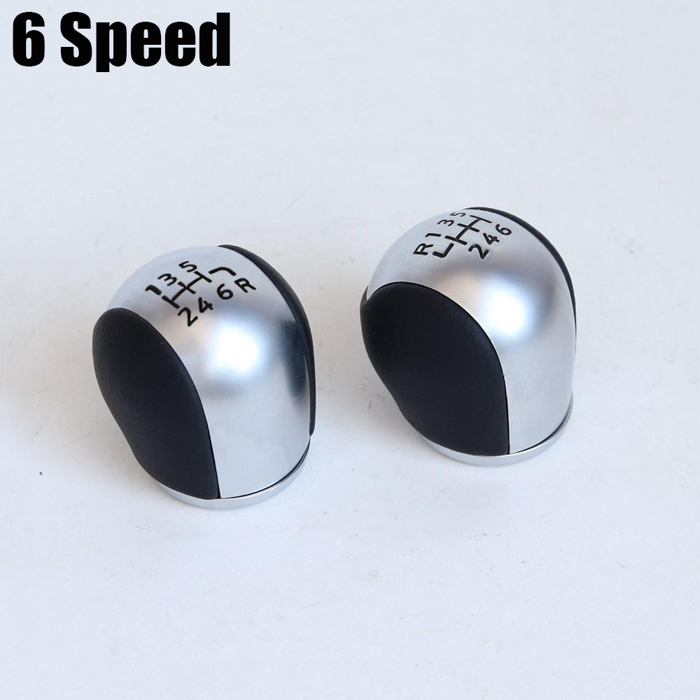 6 Speed Gear Stick Shift Knob for Ford Fiesta 2017 2018 2019 2020 for Puma 2020 2021 2022 2023 2024 Car Accessories