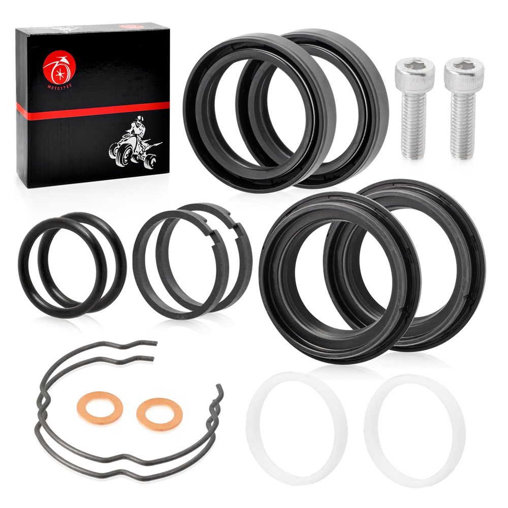 Front Fork Dust Oil Seals Rebuild Kit 39mm For Sportster 883 1200 XL883 XL1200 1990-2013 FXD Dyna 1991-2005